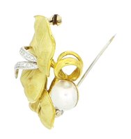 Spilla Annamaria Cammilli Donna in Oro giallo Perla PSP10362 - PSP10362